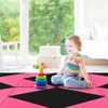 Promotions Gimnastikos kilimėlis, 240x117x5 cm, rožinė ir juoda