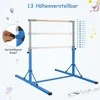Promotions Gimnastikos skersinis, 136x172x90-150 cm, Mėlynas