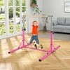 Promotions Gimnastikos skersinis, 136x172x90-150 cm, Rožinė