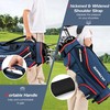 Promotions Golf krepšys, 39x25x128 cm, Juoda Tamsiai mėlyna