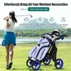 Promotions Golf vežimėlis, lengvas sulankstomas, 110,5x100,3x64,8 cm, pilkas