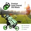 Promotions Golf'o vežimėlis, 129,5x75x99-115,6 cm, žalias