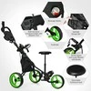 Promotions Golf'o vežimėlis, 129,5x75x99-115,6 cm, žalias