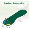 Promotions Golfas Putting Žalias Komplektas, 298.7x91.4 cm, Žalias