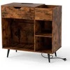 Promotions Grotuvas stovas, 79,5x40x79 cm, rudas