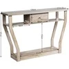 Promotions Konsolinis stalas, 120x30x80,5 cm, Pilkas