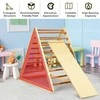 Promotions Medinė kopimo kopėčia su rampe, natūrali