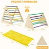 Promotions Laipiojimo žaislų rinkinys, 3 viename su 2 trikampėmis kopėčiomis ir nuolydžiu, 79.5x59.5x70 cm, natūralus