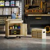 Promotions Įrankių vežimėlis ir saugojimo spintelė, 59.7x27.9x101.6 cm, raudona ir juoda