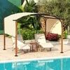 Promotions Lauko ištraukiama pergola, 360x300x260 cm, pilka