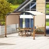 Promotions Lauko ištraukiama pergola, 360x300x260 cm, pilka