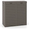 Promotions Lauko šiukšliadėžė, 77.5x40.6x86.4 cm, Pilka