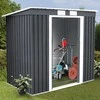 Promotions Lauko sodo saugyklos angaras, 213.4x131.1x173.7 cm, pilkai smėlio spalvos