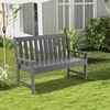 Promotions Lauko suoliukas, 132,1x64,8x91,4 cm, Pilkas