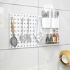 Promotions Pegboard organizatoriaus komplektas, 30,5x30,5x1,5 cm, balta