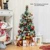 Promotions Dirbtinė mini kalėdinė eglutė, 45,7x91,4 cm, žalia ir balta