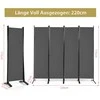 Promotions Kambario pertvara, 220x51x173 cm, Pilka