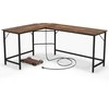 Promotions Kompiuterio stalas, 125x50x74,5 cm ir 168x50x74,5 cm, Rudas