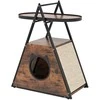 Promotions Kačių baldai, 60x33x76 cm, Ruda ir Juoda
