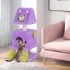 Promotions Kačių bokštas, 48x48x111 cm, violetinė ir žalia
