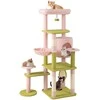 Promotions Kačių medis, 88.9x48.3x147.3 cm, rožinė ir žalia