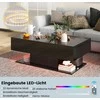 Promotions Kavos staliukas, 110x60x40 cm, Juoda