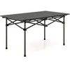 Promotions Stovyklavimo stalas, aliuminis, 96,5x55,9x50,8 cm, juodas