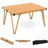Promotions Sulankstomas stovyklavimo stalas, 93x70x48 cm, rudos spalvos