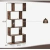 KNYGA Promotions Knygų lentyna, 69,9x24,1x158,8 cm, Ruda