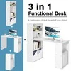 Promotions Kompiuterio stalas, 122x56x122 cm, baltas