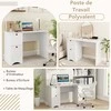 Promotions Kompiuterio stalas, 109x50x75 cm, baltas