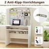 Promotions Kompiuterio stalas, 89x50x138 cm, baltas