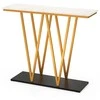 Promotions Konsolinis stalas, 100x30x79 cm, baltas