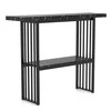 Promotions Konsolės stalas, 120x29x92,5 cm, Juodas