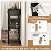 Promotions Konsolinis staliukas, 81x30x81 cm, Rudas