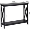 Promotions Konsolės stalas, 100x30x80 cm, Juodas