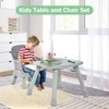 Promotions Vaikiška maitinimo kėdutė, 6-in-1 konvertuojama, 58x58x98 cm, pilka