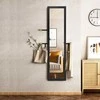 Promotions Viso ūgio laisvai stovintis veidrodis, 37x50x155 cm, medinis