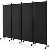 Promotions Kambario pertvara, 226x30.5x172.7 cm, juoda