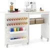 Promotions Sulankstomas siuvimo stalas, 58.4x40.6x76.2 cm, baltas