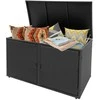 Promotions Lauko sandėliavimo dėžė, 330L, 115x60x65 cm, Juoda