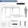 Promotions Lauko sulankstomas stogelis terasai, 305x305x250 cm, baltas