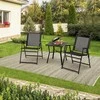 Promotions Lauko sulankstoma kėdė, 68,6x54,6x83,8 cm, juoda