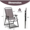 Lauko baldų komplektas Promotions Išorinis sulankstomas kėdės sėdynė, 50,8x58,4x92,7 cm, pilka