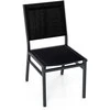 Promotions Lauko valgomojo kėdė, 61x45.7x87.6 cm, juoda