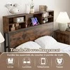 Lova Promotions Dvigulė lovos rėmas, 217x140.5x115 cm, Rudas