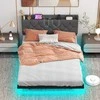 Lova Promotions Plaukiojantis lovos rėmas, 200x140x100 cm, pilkas