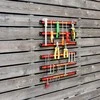 Promotions Magnetinės įrankių juostos, 46x1,5x2,5 cm, raudona ir juoda