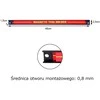 Promotions Magnetinės įrankių juostos, 46x1,5x2,5 cm, raudona ir juoda