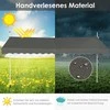 Promotions Apkabinamas markizės stogelis, 200x200-300 cm, Pilka